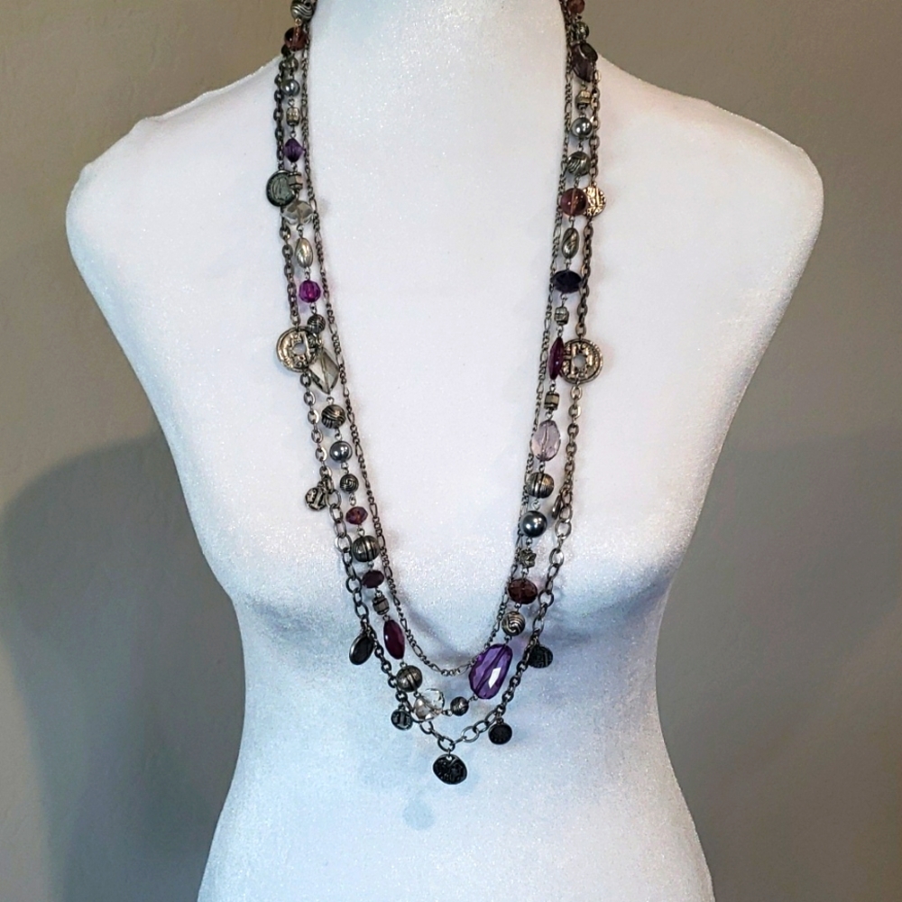 Premier Designs 3 Strand Necklace